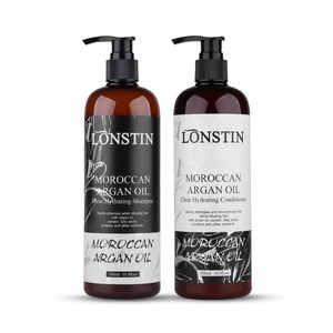 Pelo europeo mejor champú de aceite de argán pelo cutícula reparación puro champú logotipo OEM - Product Image 5