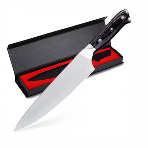 <span class=keywords><strong>Couteau</strong></span> à manche en bois Pakko allemand 1.4116 en acier inoxydable de 8 pouces, <span class=keywords><strong>couteau</strong></span> de cuisine et <span class=keywords><strong>couteau</strong></span> de <span class=keywords><strong>chef</strong></span>, texture forgée - Product Image 4