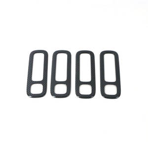 Anillo Decorativo para Rejilla de Ventilación de Aire Acondicionado de Techo, en Fibra de Carbono y Acero Inoxidable ABS, Accesorios Interiores para Automóviles Li <span class=keywords><strong>Auto</strong></span> L8 L9 2022 - Product Image 3