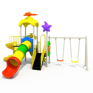 Manufacturer of high quality outdoor children playground equipment for plastic slide or swing