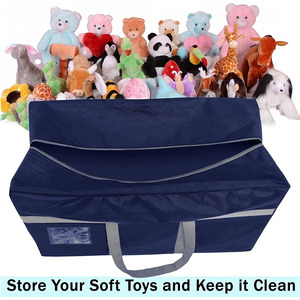 Bolsas de almacenamiento duraderas con asas para ropa, edredones, organizador de viaje para el hogar, bolsas de almacenamiento grandes multifuncionales de alta calidad - Product Image 2