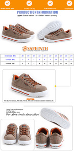 Chaussures <span class=keywords><strong>de</strong></span> travail <span class=keywords><strong>de</strong></span> base <span class=keywords><strong>de</strong></span> haute qualité, en cuir <span class=keywords><strong>de</strong></span> vache véritable, à coupe mi-haute, avec embout en acier, pour l'été, bottes <span class=keywords><strong>de</strong></span> sécurité et <span class=keywords><strong>de</strong></span> lutte contre l'incendie, en promotion à prix abordable - Product Image 6