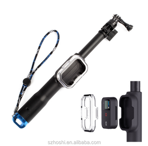 Nouveau monopode portable de 98 cm avec télécommande Wi-Fi, boîtier et adaptateur de montage sur trépied pour caméra sportive <span class=keywords><strong>GoPro</strong></span> <span class=keywords><strong>Hero</strong></span> 6/5/4S/<span class=keywords><strong>4</strong></span> 3+/3/2 - Product Image 1