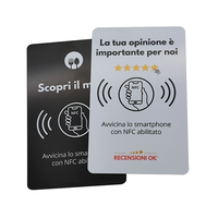 Autocollant NFC programmable étanche NTAG216 avec puce QR Code ISO personnalisée 13,56 MHz pour contrôle d'accès hôtelier et carte de membre