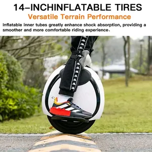 INMOTION E20 ยูนิไซเคิลสองล้อ 450W แบตเตอรี่ 54.6V 240Wh ความเร็ว 20 กม./ชม. ระบบเซ็นเซอร์ทรงตัวอัตโนมัติ กันน้ำระดับ IPX5 สำหรับผู้เริ่มต้น - Product Image 5