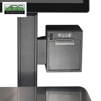 Báscula Electrónica POS Todo en Uno ABS ABS500 con Pantalla Táctil Capacitiva, Windows 10, Wi-Fi 6, Bluetooth 5.2, Negra, 1 Año de Garantía