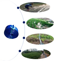 Petite taille 1 pouce PVC Layflat Irrigation jardin submersible pompe de distribution d'eau tuyau tuyau
