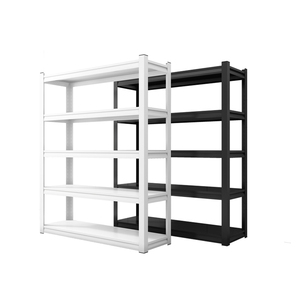 Étagère réglable de support en <span class=keywords><strong>métal</strong></span> multicouche de ménage appropriée au support de stockage tout en acier de <span class=keywords><strong>colonne</strong></span> épaissie d'entrepôt de sous-sol de garage - Product Image 5