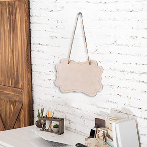 Letrero de Pared de Madera, Forma Irregular, Color Madera Natural, Decoración para el Hogar, Artículo Colgante - Product Image 1