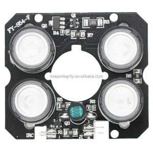 FY-S54-F <strong>4</strong> Lamp <strong>Array</strong> 850nm Infrared Lamp Suitable for 2.8mm <strong>3</strong>.6mm 6mm 8mm Lens - Product Image 2