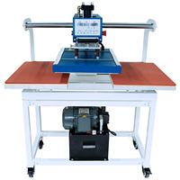 Máquina de Prensa de Calor Hidráulica de Doble Estación con Deslizamiento Superior, Personalizada de Fábrica, Último Modelo, 40*60/60*80 cm