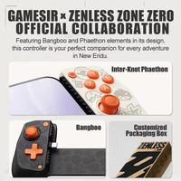 Manette de jeu mobile GameSir X5 Lite Zenless Zone Zero Edition pour iPhone iPad Mini Android Gamepads ZZZ sous licence officielle