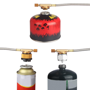 <b>Camping</b> <b>Gas</b> Stove <b>Gas</b> Refill Adapter Outdoor Cylinder Filling Adapter <b>Gas</b> Tank Furnace Connector Accessories <b>Camping</b> Equipment - Product Image 3