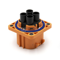 Connecteur automobile 4 pôles HVIL HV EV, indice de protection IP67, 20A-70A, borne à sertir pour contrôleur de moteur