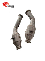 Collecteur d'échappement thermosoudé LHD pour Mercedes Benz W205 C43 GLC43 AMG 3.0T M276 V6 Haute Qualité