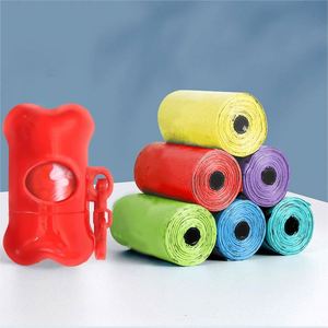 ถุงขยะสำหรับสุนัขแบบหนา ผลิตตามสั่ง ขายส่ง เป็นมิตรกับสิ่งแวดล้อม ทำจากพลาสติก PE สำหรับเก็บอุจจาระสุนัข - Product Image 4