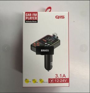 Car Wireless 5.0 FM Transmitter Quick Charge Key Bass <b>Mp3</b> <b>Player</b> Dual <b>USB</b> Display Audio <b>Player</b> Car Charger - Product Image 6