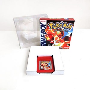 New Design 7 Colors <b>Top</b> Quality Red Gold Green Silver Yellow <b>Crystal</b> Holographic Metallic Foil Finish Game Box for Gbc - Product Image 1