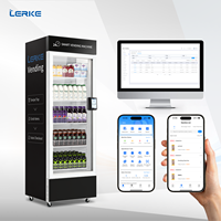Ide Bisnis LERKE dengan Investasi Kecil Mesin Vending Otomatis Satu Pintu Harga Mesin Vending Snack untuk Jerman