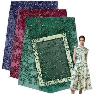 Nouvelle <span class=keywords><strong>branche</strong></span> motif sequin dentelle tissu nigérian <span class=keywords><strong>suisse</strong></span> dentelle tissu dentelle tissu pour les femmes robe de mariée pour la fête - Product Image 1