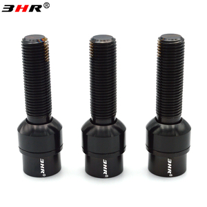 3HR Gr.5 Titanium Boulons de roue <span class=keywords><strong>antivol</strong></span> haute résistance Tête Torx Noir M14 * 1.5*45mm Clé de condition neuve incluse <span class=keywords><strong>pour</strong></span> Porsche - Product Image 6