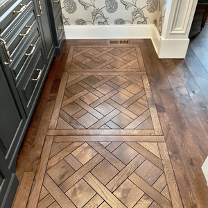 AVANTIMORA Parqué Versailles de Teca Multicapa Antipolillas Asiática E0 E1 CE Grado Mate AB 14mm 16mm 20mm con Sistema T&G para Almacenamiento y Armarios - Product Image 2