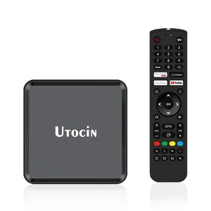 Utocin NEO安卓11.0机顶盒2.4G + 5G WiFi支持未来TVonline IPTV电视盒智能媒体播放器