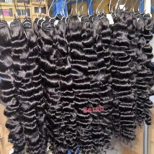 100% 越南人发生缅甸卷散装发生束未加工柬埔寨自然波人发延伸 - Product Image 6