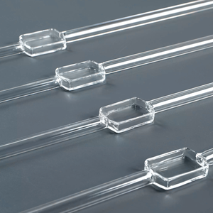 석영 흐름 자 높은 빛 투과율 석영로드 부식 방지 석영 광학 실험실 악기 석영 유리 튜브 - Product Image 4