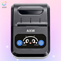 Mini impresora térmica de recibos AIXW para Android y Tablet PC Impresión POS Bluetooth con aplicación y programa gratuitos para gerentes de tienda