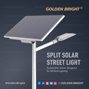 Lampadaire Solaire Séparé / Lampe Routière Solaire Séparée Haute Efficacité Batterie Grande Capacité Étanche IP65 Garantie 5 Ans GB-81 Split - Product Image 5