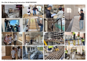 George Group Garantie de satisfaction Armoire de cuisine modulaire Plan de travail en marbre Évier Robinet <span class=keywords><strong>5</strong></span>+ tiroirs - Design moderne pour usage domestique - Product Image 6