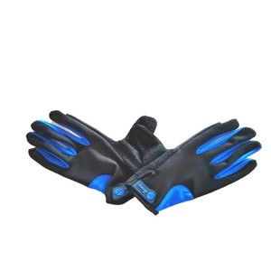 Cycling <b>Gloves</b> <b>Red</b> And Blue Wear Resistant For Mountain Bike Riding Unisex Adult Size One Size - Product Image 5