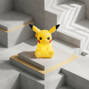 pokemon Pikaed LED Touch Control Warm White <b>Mood</b> <b>Light</b> 120x155mm Korean USB Battery Kids Bathroom Night <b>Light</b> Bulk Distributor - Product Image 3