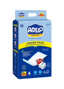 Sous-tapis multi-usages Adilo, 21 pièces, parfaits pour les soins des personnes âgées, les soins des bébés, les soins des animaux domestiques et pour garder toutes les surfaces hygiéniques et sèches - Product Image 2