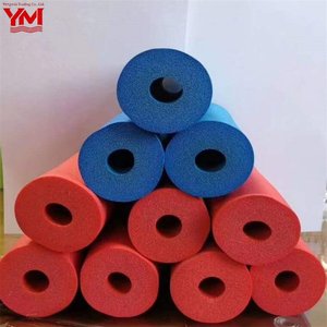 <span class=keywords><strong>Tuyau</strong></span> d'<span class=keywords><strong>isolation</strong></span> insonorisant et antigel en caoutchouc plastique rouge et bleu haute densité à cellules fermées pour la protection thermique - Product Image 4