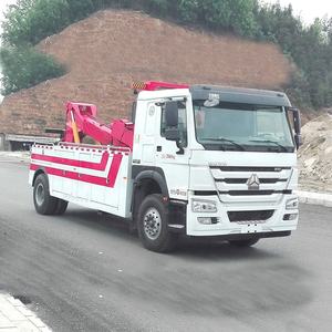 Sinotruk Howo tugas berat <span class=keywords><strong>20Ton</strong></span> penarik Jalan Penyelamatan mobil truk pemulihan dengan derek hidrolik - Product Image 3