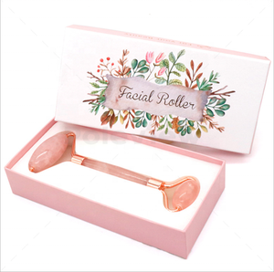 Quartz Gua Sha Set Producto DE CUIDADO DE LA SALUD antienvejecimiento Rodillo de jade facial Herramienta de cuidado de la piel para la cara - Product Image 2