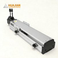 Módulo Lineal de Aluminio de Alta Precisión, Actuador Lineal Accionado por Tornillo de Bolas, Etapa Lineal Personalizable para Automatización Industrial