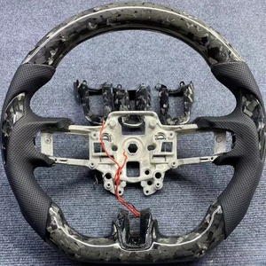 Volante de Fibra de Carbono con Luces LED para Ford <span class=keywords><strong>Mustang</strong></span> GT V6 EcoBoost <span class=keywords><strong>Shelby</strong></span> GT350 <span class=keywords><strong>GT500</strong></span> GT 2018 2019 <span class=keywords><strong>2020</strong></span> 2021 2022 - Product Image 6