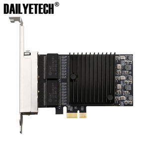 10/100/1000Mbps LAN Card <span class=keywords><strong>PCI</strong></span> Express X4 Gigabit <span class=keywords><strong>Ethernet</strong></span> <span class=keywords><strong>4</strong></span> cổng RJ45 Card mạng với Intel 82571 - Product Image 4