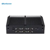 Qotom 8th Gen 4305U Dual Core Mini-PC-PC Industrieller eingebetteter Computer Günstige Netzwerkgeräte-Hardware