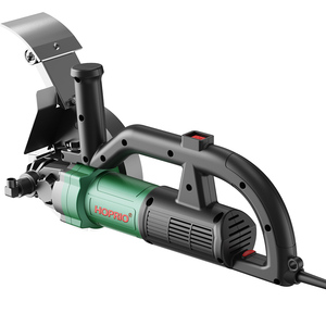 HOPRIO Industrial Brushless 230mm Wall Chaser <strong>Machine</strong> 220V <strong>Electric</strong> High Efficiency Concrete <strong>Grooving</strong> Cutter 5000W Max Power - Product Image 4