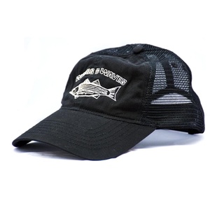 Casquette de camionneur non structurée à 6 panneaux en maille avec logo brodé personnalisé - Product Image 1