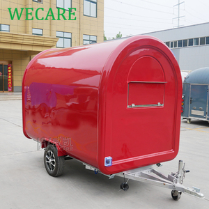 WECARE-Carrito de perritos calientes de café personalizado, móvil, cocina al aire libre, café, pollo frito, Sushi, Pizza, camión de comida, remolque con VIN - Product Image 6