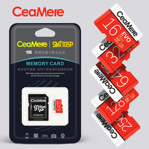 Chất Lượng Cao 100% Đích Thực <span class=keywords><strong>16GB</strong></span> 32GB 64GB 128GB 256GB 512GB Micro Flash TF SD Thẻ EVO Cộng Với Lớp <span class=keywords><strong>10</strong></span> U1 U3 Ceamere Bộ Nhớ Thẻ - Product Image 6