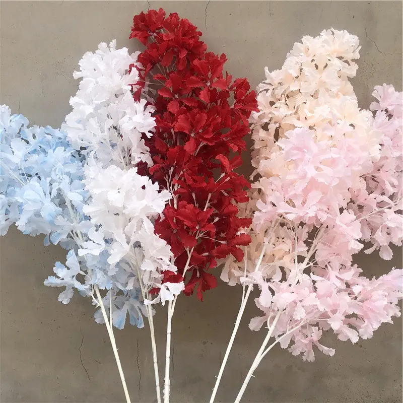 Silk artificial cherry blossom wedding flower arrangement decoration sakura tree branch