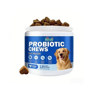 Golosinas Masticables Probióticas para Perros para la Salud Intestinal y el Apoyo Inmunológico, Absorción Rápida, para Todas las Razas y Etapas de Vida - Product Image 1