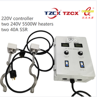 Lcitzcx — élément chauffant tubulaire électrique, en acier inoxydable, avec pince, pour brassage à domicile