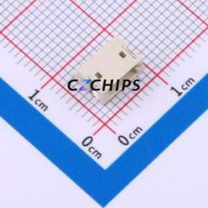 HCZZ0323-3 Wire-to-Board Pin Header SMD,P=1.5mm,Horizontal Mount Connector 1x3P 1.5mm Horizontal Mount ZH - Product Image 1